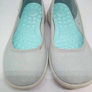 Crocs Revival Ballet Flats Gray Women's Sz 6